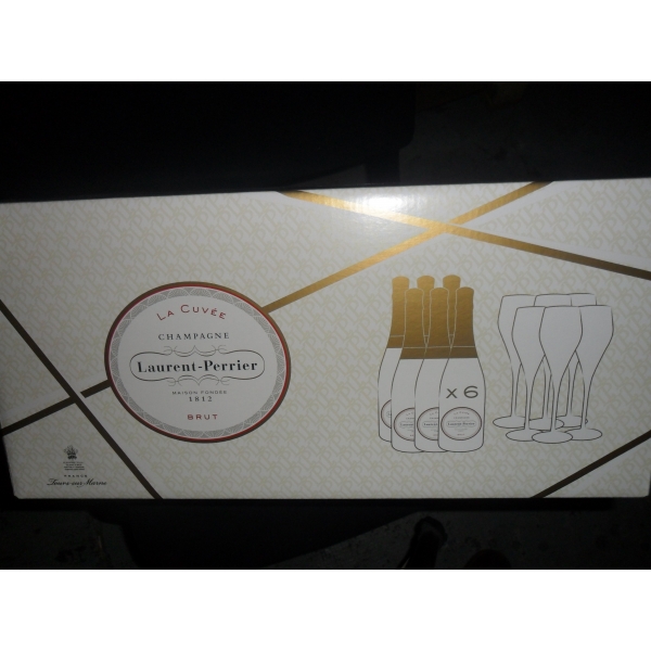 Laurent Perrier La Cuvee + 6 Flutes