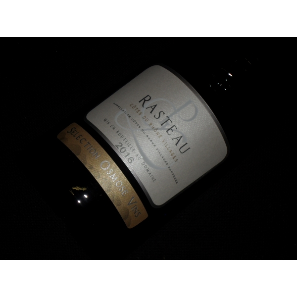 Domaine l Or De Line Rasteau 2016