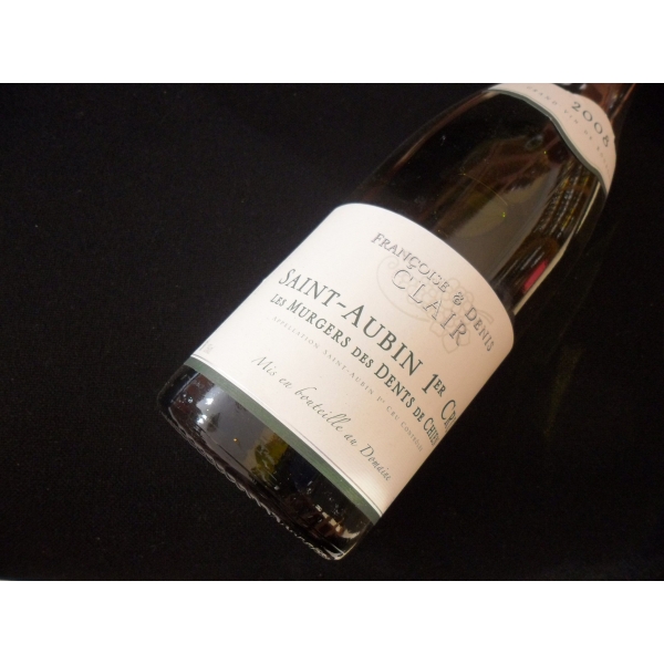 Domaine  Clair Francoise & Deni St Aubin 1Er Cru  Murgers Dents Chien 2006