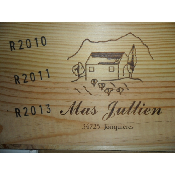 Domaine  Mas Jullien  Caisse 6Blles 2010/2011 Autour Jonquieres 2013