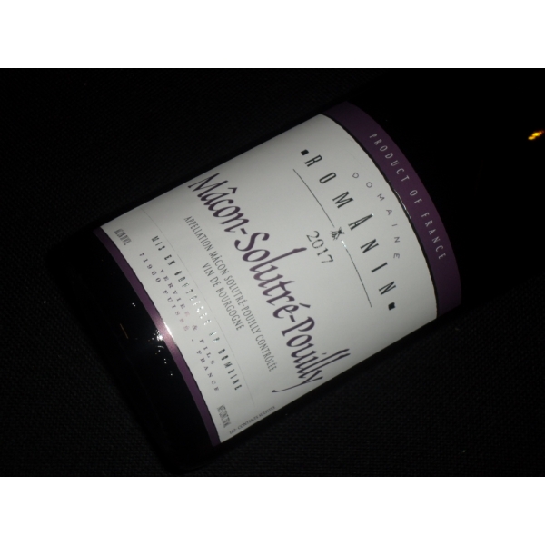 Domaine  Romanin Macon Solutre Pouilly 2017