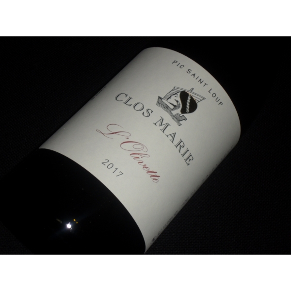 Clos  Marie Rouge L'olivette 2017