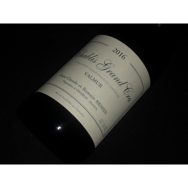Domaine  Jean-Claude Bessin Tremblay Chablis Valmur Grand Cru 2016