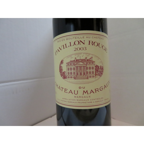 Château  Pavillon Rouge Du Ch Margaux 2003