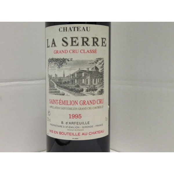 Château la Serre Grand Cru Classe 1995