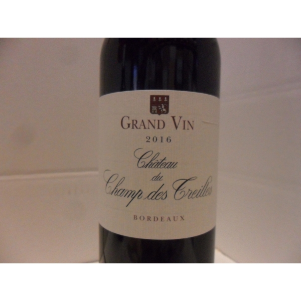 Château du Champ Des Treilles Grand Vin Bordeaux 2016