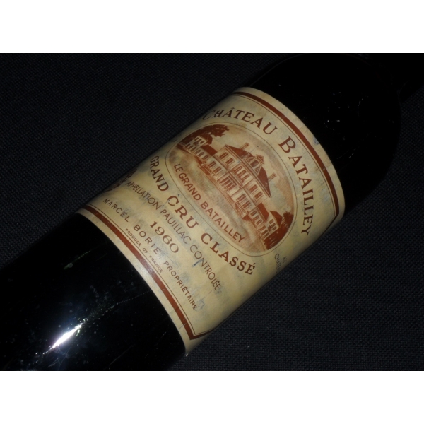 Château  Batailley Pauillac (Grand Cru Classe) 1960