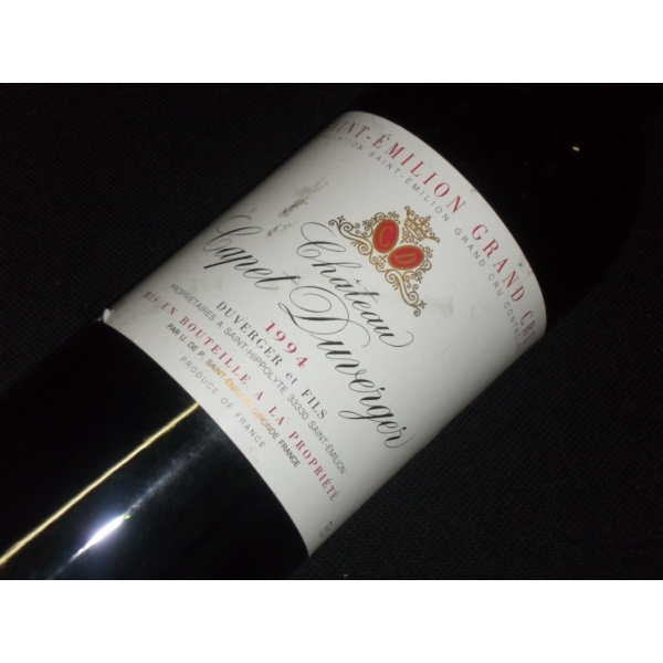 Château  Capet Du Verger 1994