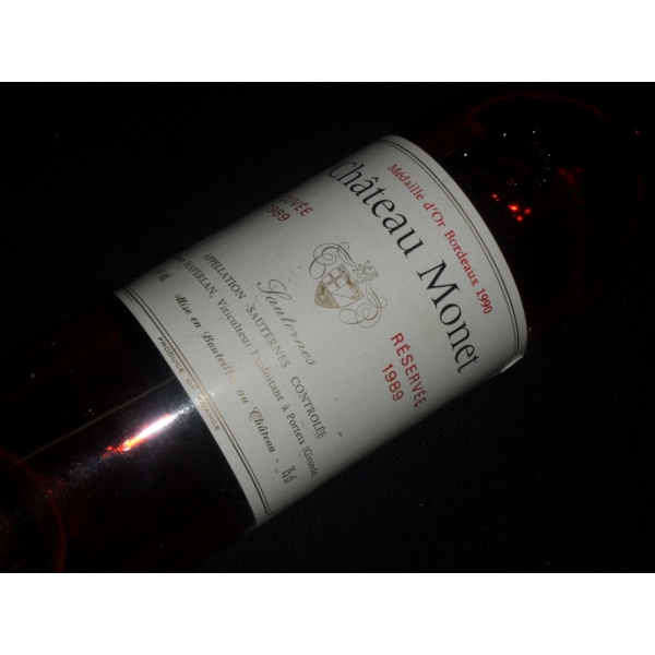Château  Monet Cuvee Reservee Med Or 1989