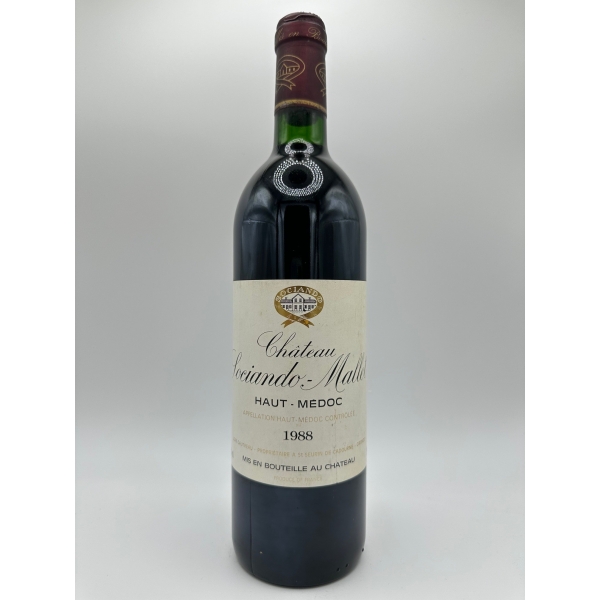 Château  Sociando-Mallet Haut-Medoc 1988