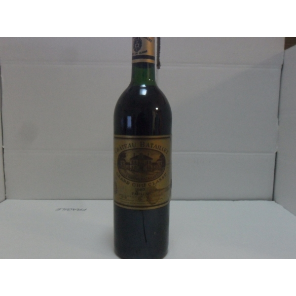 Château  Batailley Pauillac (Grand Cru Classe) 1987