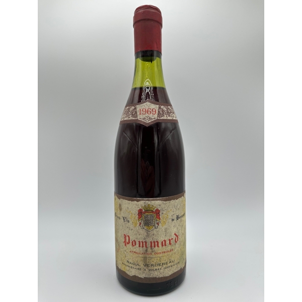 Domaine  Raoul Verdereau Pommard 1969