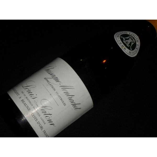 Domaine  Louis Latour Chassagne Montrachet Blanc 1986