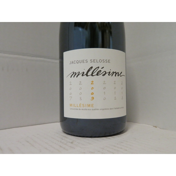 Domaine  Selosse Brut Millesime (1 Blle Maxi Par Client) 2009