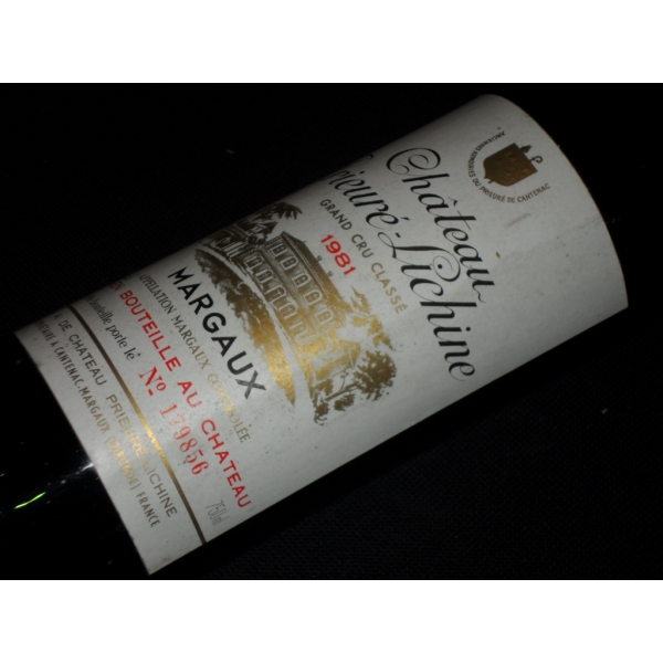 Château  Prieure Lichine 1981