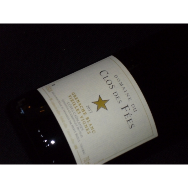 Clos des Fees Vieilles Vignes Cotes Catalanes Blanc 2017