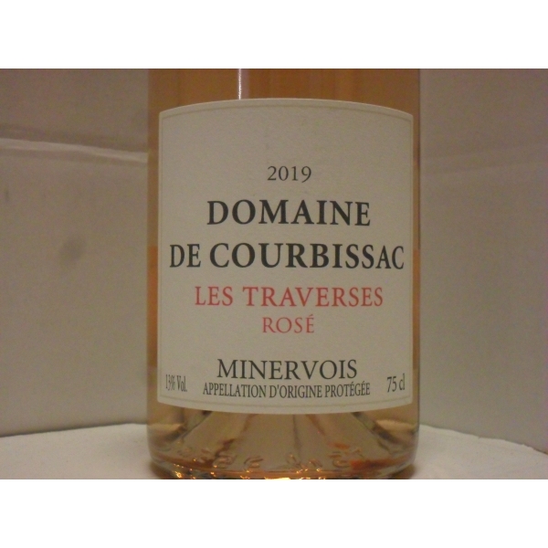 Domaine de Courbissac Les Traverses Minervois Rose 2019