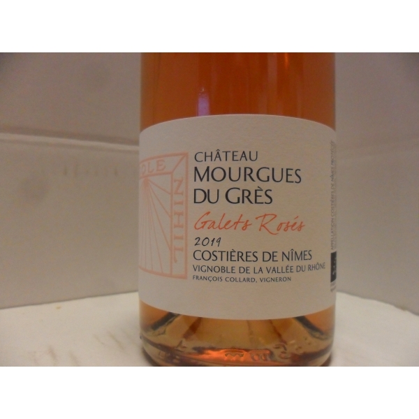 Château  Mourgues Du Gres Les Galets Roses 2019