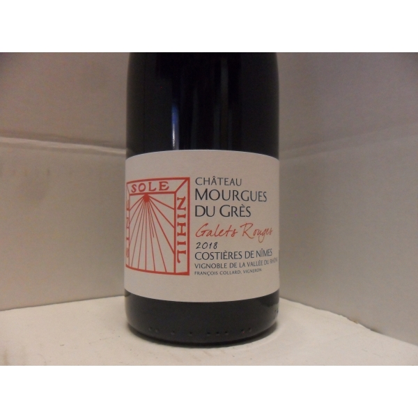 Château  Mourgues Du Gres Galets Rouges 2018