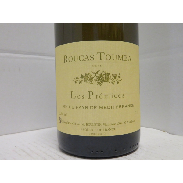 Domaine  Roucas Toumba Les Premices 2018