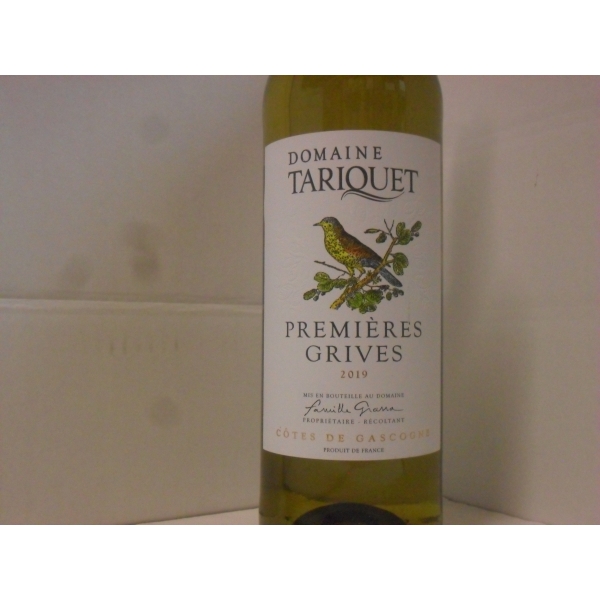 Domaine  Tariquet Premieres Grives Cotes De Gascogne 2019