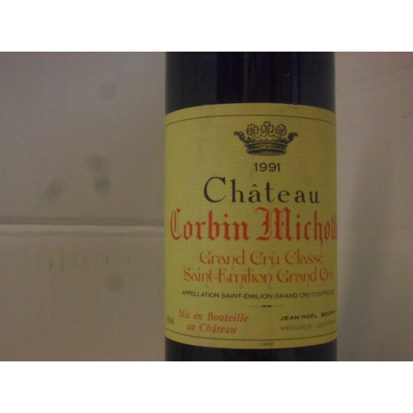 Château  Corbin Michotte 1991