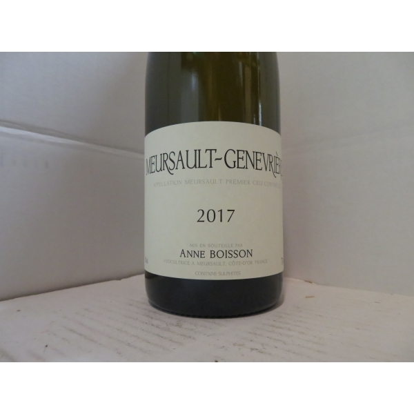 Domaine  Boisson Anne Meursault 1Er Cru Genevrieres 2017