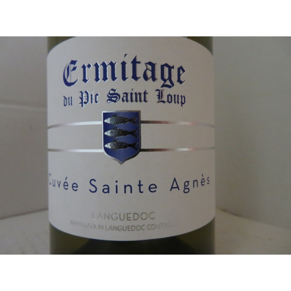 Domaine  Ermitage Du Pic St Loup Sainte Agnes Blanc 2014