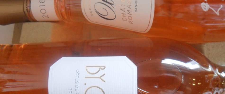 Elles viennent d'arriver... Les Rosés BY OTT - MINUTY - MAS PAMPELONE etc......