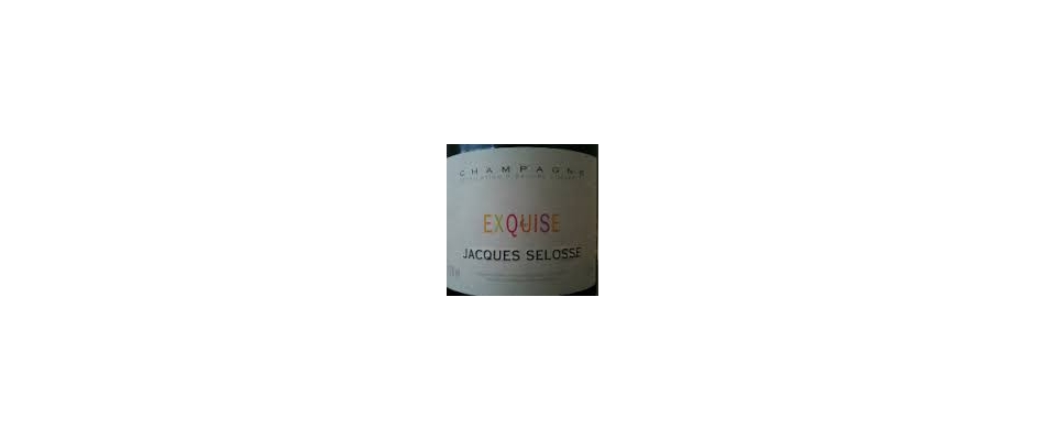 On ouvre à 18heures 18hrs30 une bouteille de Champagne Jacques Selosse Exquise, en + c'est gratuit, what else.....